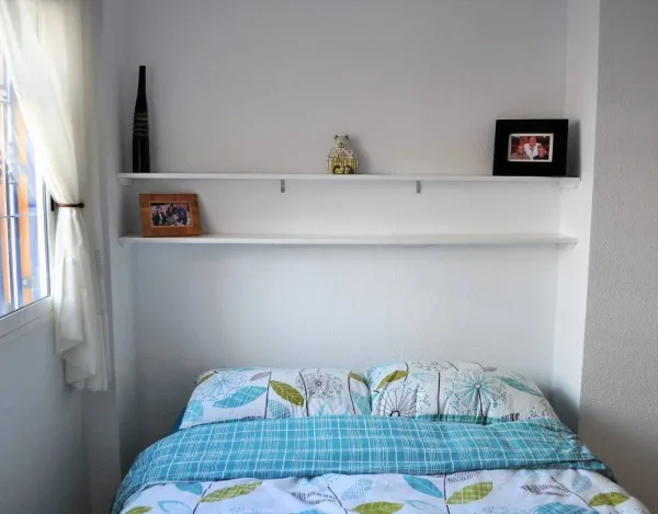Doppelbett mit decken Ventilator