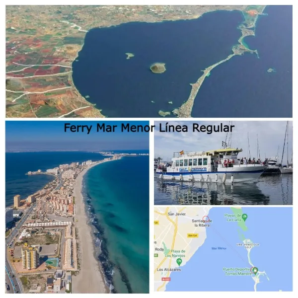 Fähre über das Mar Menor